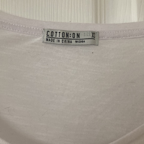 cotton on dolman 3/4 sleeve top - Picture 3 of 5